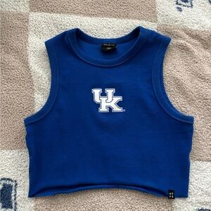 Hype and Vice UK Logo Crop Top University of Kentucky